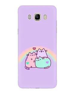 Чехол для Samsung Galaxy J7 2016 (J710, J7108) с картинкой «Радужные Пушины» Чехол для Samsung Galaxy J7 2016 (J710, J7108) с картинкой «Радужные Пушины»
