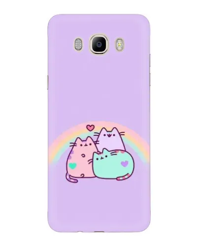 Чехол для Samsung Galaxy J7 2016 (J710, J7108) с картинкой «Радужные Пушины»