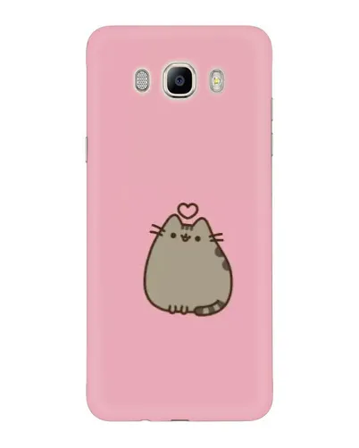 Чехол для Samsung Galaxy J7 2016 (J710, J7108) с картинкой «Pusheen сердце»