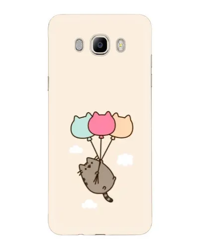 Чехол для Samsung Galaxy J7 2016 (J710, J7108) с картинкой «Пушин на шариках»
