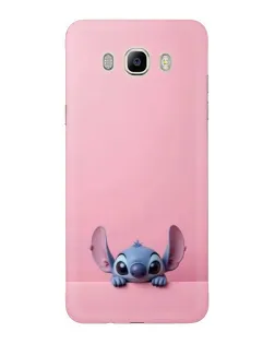 Чехол для Samsung Galaxy J7 2016 (J710, J7108) с картинкой «Stitch выглядывает»