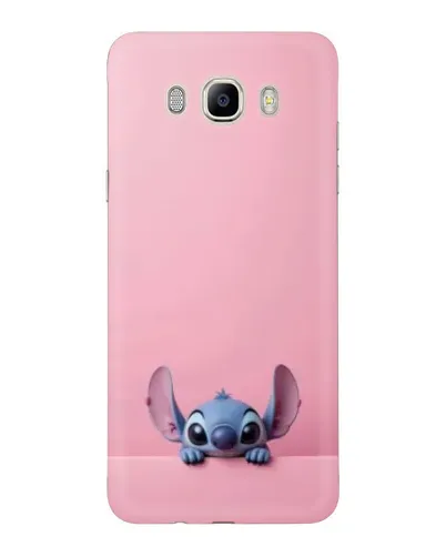 Чехол для Samsung Galaxy J7 2016 (J710, J7108) с картинкой «Stitch выглядывает»