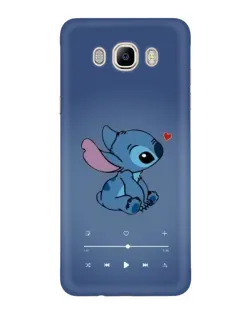 Чехол для Samsung Galaxy J7 2016 (J710, J7108) с картинкой «Музыкальный Stitch»