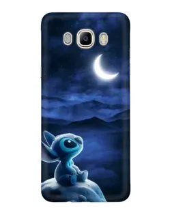 Чехол для Samsung Galaxy J7 2016 (J710, J7108) с картинкой «Лунная ночь Стича»