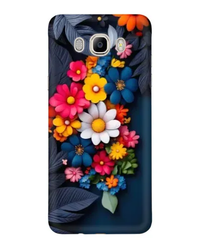 Чехол для Samsung Galaxy J7 2016 (J710, J7108) с картинкой «Цветочная феерия»