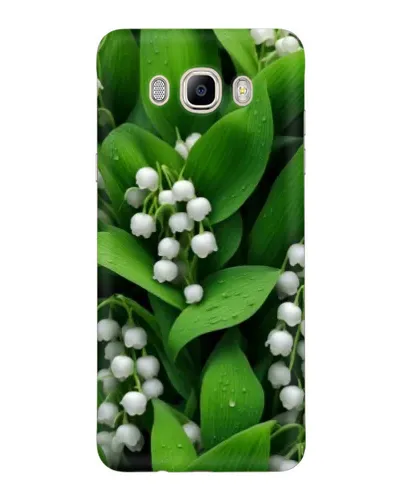 Чехол для Samsung Galaxy J7 2016 (J710, J7108) с картинкой «Ландыши в зелени»