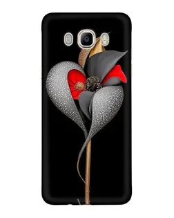 Чехол для Samsung Galaxy J7 2016 (J710, J7108) с картинкой «Серебряный фантазийный цветок» Чехол для Samsung Galaxy J7 2016 (J710, J7108) с картинкой «Серебряный фантазийный цветок»