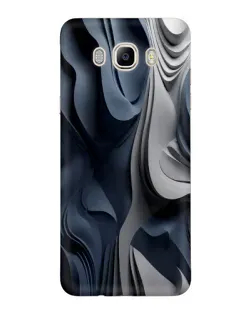 Чехол для Samsung Galaxy J7 2016 (J710, J7108) с картинкой «Объемные синие складки» Чехол для Samsung Galaxy J7 2016 (J710, J7108) с картинкой «Объемные синие складки»