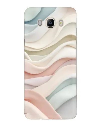 Чехол для Samsung Galaxy J7 2016 (J710, J7108) с картинкой «Пастельные нежные волны»