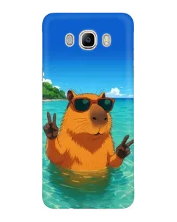 Чехол для Samsung Galaxy J7 2016 (J710, J7108) с картинкой «Морская капибара» Чехол для Samsung Galaxy J7 2016 (J710, J7108) с картинкой «Морская капибара»
