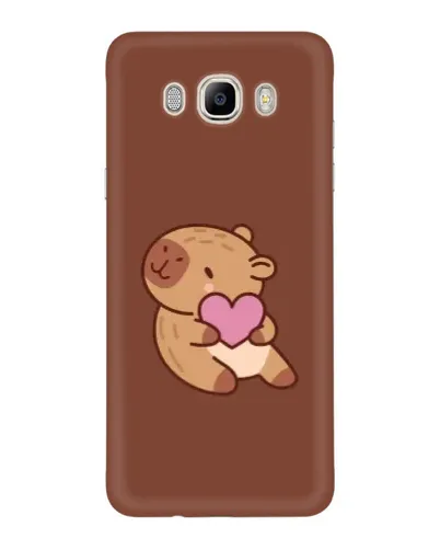 Чехол для Samsung Galaxy J7 2016 (J710, J7108) с картинкой «Капибара с сердцем» Чехол для Samsung Galaxy J7 2016 (J710, J7108) с картинкой «Капибара с сердцем»
