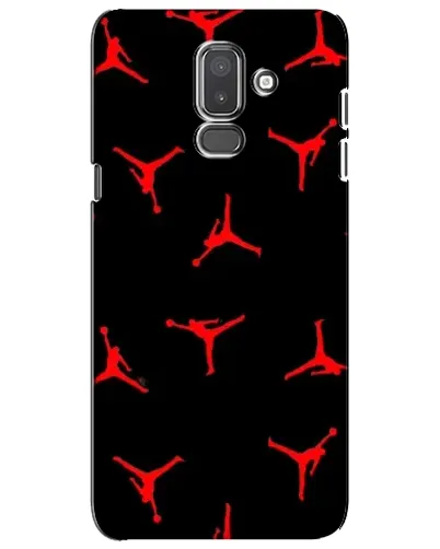 Чехол для Samsung Galaxy J8 2018 (J810) с картинкой «Jordan Red Pattern» Чехол для Samsung Galaxy J8 2018 (J810) с картинкой «Jordan Red Pattern»