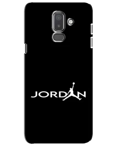 Чехол для Samsung Galaxy J8 2018 (J810) с картинкой «Jordan White Logo» Чехол для Samsung Galaxy J8 2018 (J810) с картинкой «Jordan White Logo»