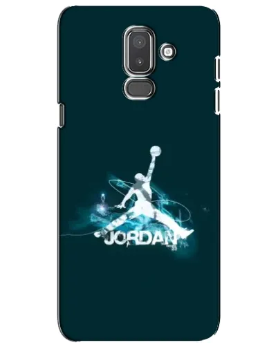 Чехол для Samsung Galaxy J8 2018 (J810) с картинкой «Jordan Blue Fire» Чехол для Samsung Galaxy J8 2018 (J810) с картинкой «Jordan Blue Fire»