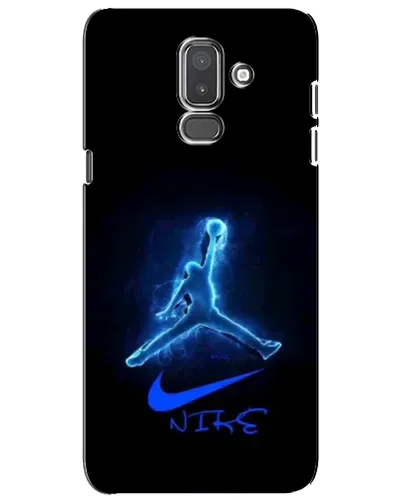 Чехол для Samsung Galaxy J8 2018 (J810) с картинкой «Jordan Neon Blue» Чехол для Samsung Galaxy J8 2018 (J810) с картинкой «Jordan Neon Blue»