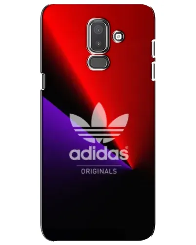Чехол для Samsung Galaxy J8 2018 (J810) с картинкой «Adidas Red Neon»