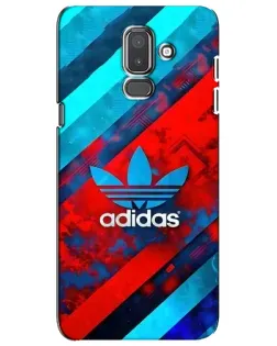 Чехол для Samsung Galaxy J8 2018 (J810) с картинкой «Абстракция Adidas»