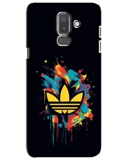 Чехол для Samsung Galaxy J8 2018 (J810) с картинкой «Adidas Splash»