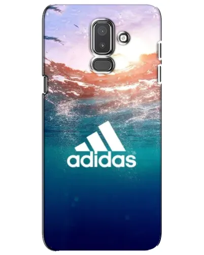 Чехол для Samsung Galaxy J8 2018 (J810) с картинкой «Океанская глубина адидас»