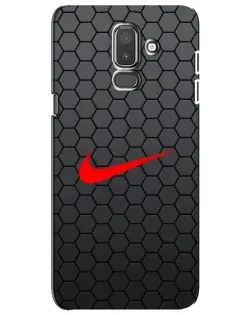 Чехол для Samsung Galaxy J8 2018 (J810) с картинкой «Nike — карбоновая сетка» Чехол для Samsung Galaxy J8 2018 (J810) с картинкой «Nike — карбоновая сетка»
