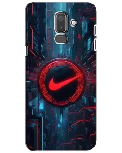 Чехол для Samsung Galaxy J8 2018 (J810) с картинкой «Техногенный стиль Nike» Чехол для Samsung Galaxy J8 2018 (J810) с картинкой «Техногенный стиль Nike»