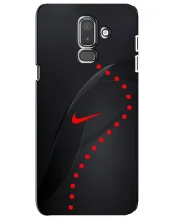 Чехол для Samsung Galaxy J8 2018 (J810) с картинкой «Абстрактный дизайн Nike» Чехол для Samsung Galaxy J8 2018 (J810) с картинкой «Абстрактный дизайн Nike»