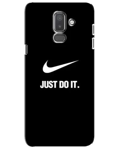 Чехол для Samsung Galaxy J8 2018 (J810) с картинкой «Классический принт Nike»