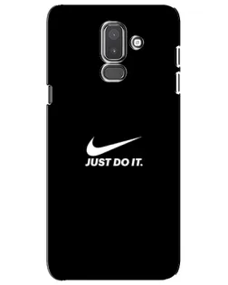 Чехол для Samsung Galaxy J8 2018 (J810) с картинкой «Минимализм от Nike» Чехол для Samsung Galaxy J8 2018 (J810) с картинкой «Минимализм от Nike»