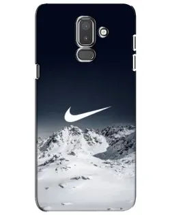 Чехол для Samsung Galaxy J8 2018 (J810) с картинкой «Nike — зимние горы» Чехол для Samsung Galaxy J8 2018 (J810) с картинкой «Nike — зимние горы»