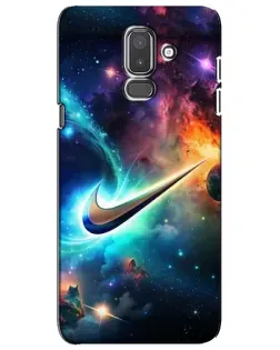 Чехол для Samsung Galaxy J8 2018 (J810) с картинкой «Космический Nike Swoosh» Чехол для Samsung Galaxy J8 2018 (J810) с картинкой «Космический Nike Swoosh»