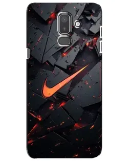 Чехол для Samsung Galaxy J8 2018 (J810) с картинкой «Nike — эффект разломов» Чехол для Samsung Galaxy J8 2018 (J810) с картинкой «Nike — эффект разломов»