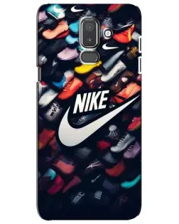 Чехол для Samsung Galaxy J8 2018 (J810) с картинкой «Коллекция кроссовок Nike» Чехол для Samsung Galaxy J8 2018 (J810) с картинкой «Коллекция кроссовок Nike»