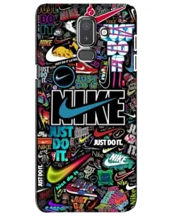 Чехол для Samsung Galaxy J8 2018 (J810) с картинкой «Яркий коллаж Nike» Чехол для Samsung Galaxy J8 2018 (J810) с картинкой «Яркий коллаж Nike»
