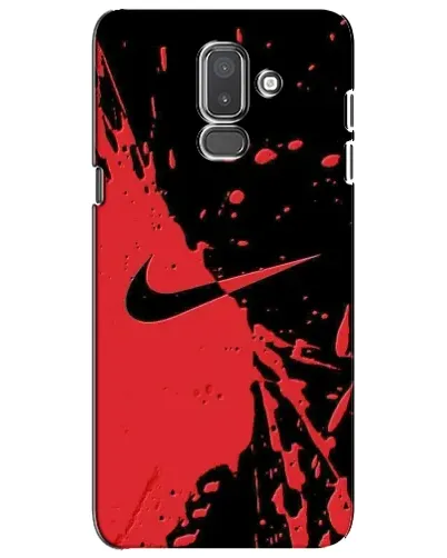 Чехол для Samsung Galaxy J8 2018 (J810) с картинкой «Красные брызги Nike» Чехол для Samsung Galaxy J8 2018 (J810) с картинкой «Красные брызги Nike»