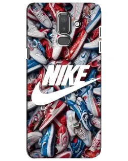 Чехол для Samsung Galaxy J8 2018 (J810) с картинкой «Коллаж кроссовок Найк» Чехол для Samsung Galaxy J8 2018 (J810) с картинкой «Коллаж кроссовок Найк»