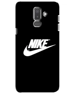 Чехол для Samsung Galaxy J8 2018 (J810) с картинкой «Мазки краски Nike» Чехол для Samsung Galaxy J8 2018 (J810) с картинкой «Мазки краски Nike»