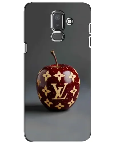 Чехол для Samsung Galaxy J8 2018 (J810) с картинкой «Красное яблоко LV»