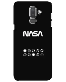 Чехол для Samsung Galaxy J8 2018 (J810) с картинкой «NASA — технический принт»