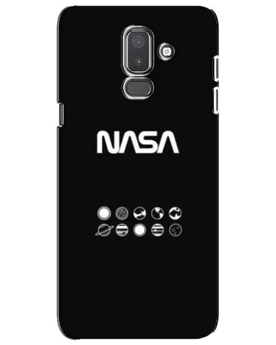 Чехол для Samsung Galaxy J8 2018 (J810) с картинкой «NASA — технический принт»