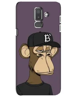 Чехол для Samsung Galaxy J8 2018 (J810) с картинкой «Bored Ape в кепке» Чехол для Samsung Galaxy J8 2018 (J810) с картинкой «Bored Ape в кепке»
