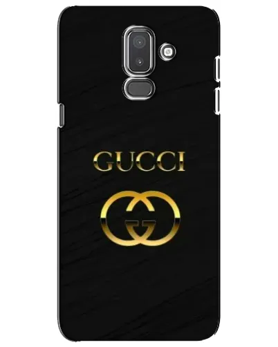 Чехол для Samsung Galaxy J8 2018 (J810) с картинкой «Золотой логотип Gucci»