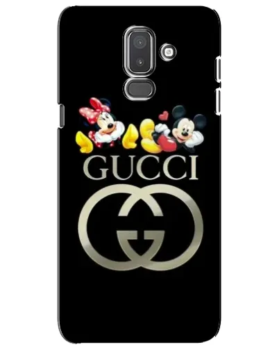 Чехол для Samsung Galaxy J8 2018 (J810) с картинкой «Gucci — герои Disney»