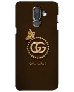 Чехол для Samsung Galaxy J8 2018 (J810) с картинкой «Gucci — золотая бабочка» Чехол для Samsung Galaxy J8 2018 (J810) с картинкой «Gucci — золотая бабочка»