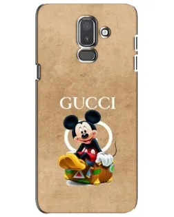 Чехол для Samsung Galaxy J8 2018 (J810) с картинкой «Микки Маус Gucci — крафт» Чехол для Samsung Galaxy J8 2018 (J810) с картинкой «Микки Маус Gucci — крафт»