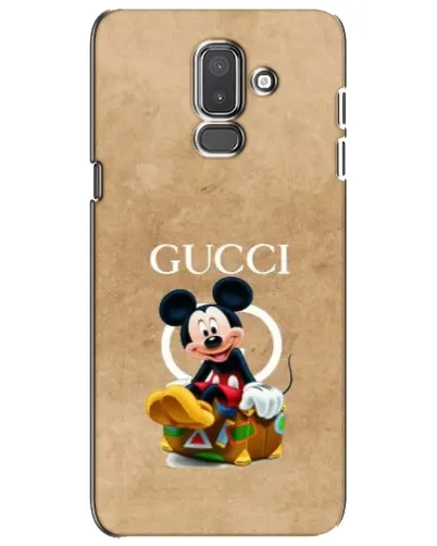 Чехол для Samsung Galaxy J8 2018 (J810) с картинкой «Микки Маус Gucci — крафт»