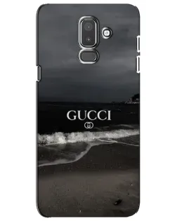 Чехол для Samsung Galaxy J8 2018 (J810) с картинкой «Gucci — морской прибой» Чехол для Samsung Galaxy J8 2018 (J810) с картинкой «Gucci — морской прибой»