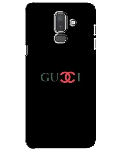 Чехол для Samsung Galaxy J8 2018 (J810) с картинкой «Gucci — красный градиент»