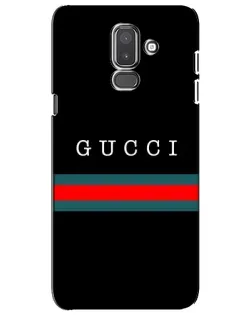 Чехол для Samsung Galaxy J8 2018 (J810) с картинкой «Gucci — красный пояс» Чехол для Samsung Galaxy J8 2018 (J810) с картинкой «Gucci — красный пояс»