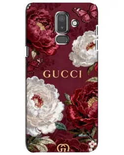 Чехол для Samsung Galaxy J8 2018 (J810) с картинкой «Gucci — бордовые розы» Чехол для Samsung Galaxy J8 2018 (J810) с картинкой «Gucci — бордовые розы»