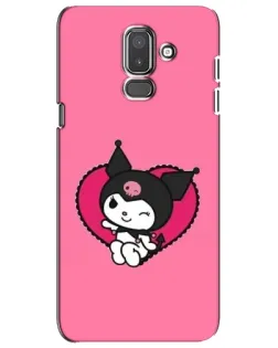 Чехол для Samsung Galaxy J8 2018 (J810) с картинкой «Kuromi — любовь в сердце» Чехол для Samsung Galaxy J8 2018 (J810) с картинкой «Kuromi — любовь в сердце»